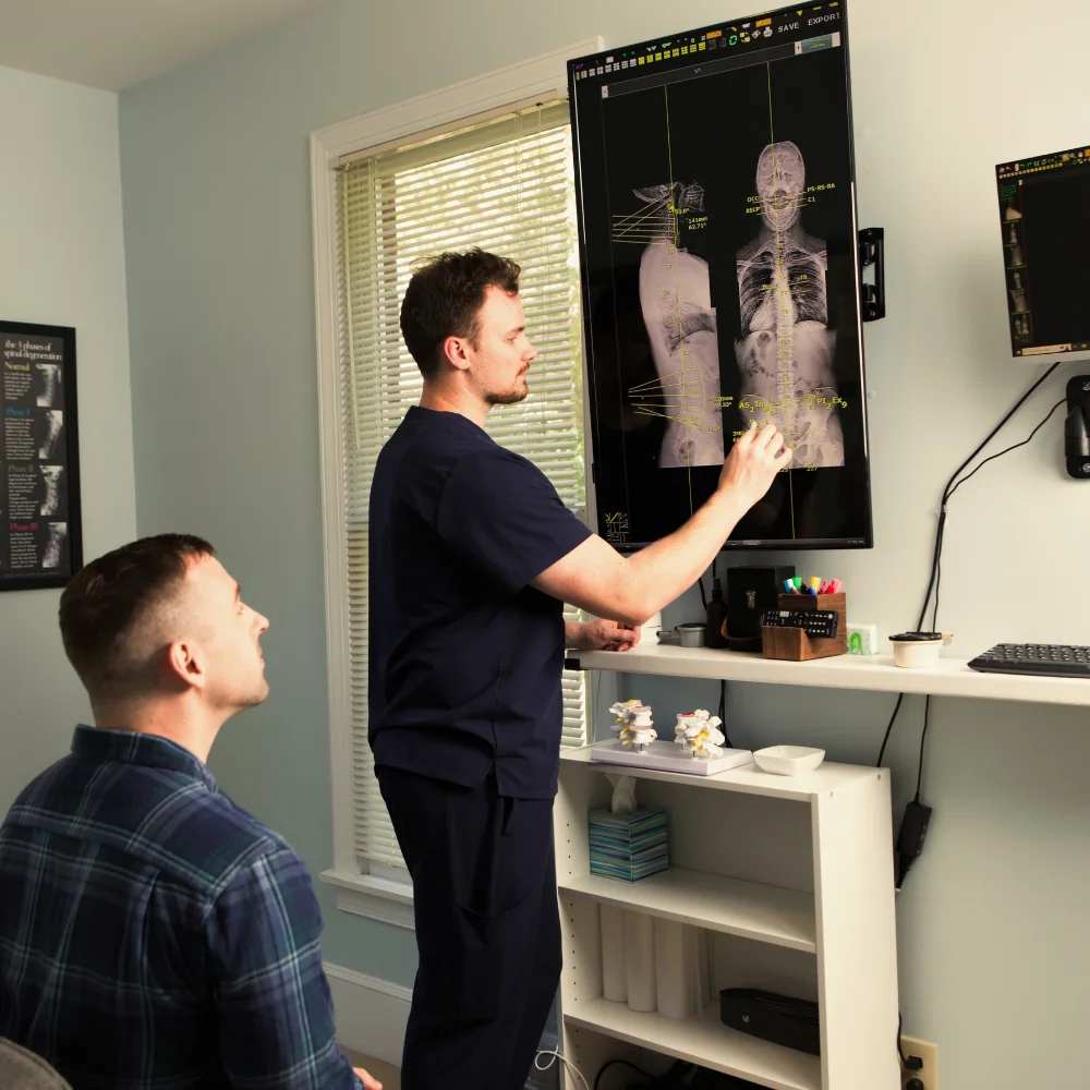 second chiropractic visit in Raleigh